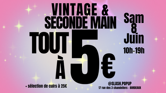 bon plan bordeaux - vintage et seconde main à 5€ - Friperie - Petits Prix