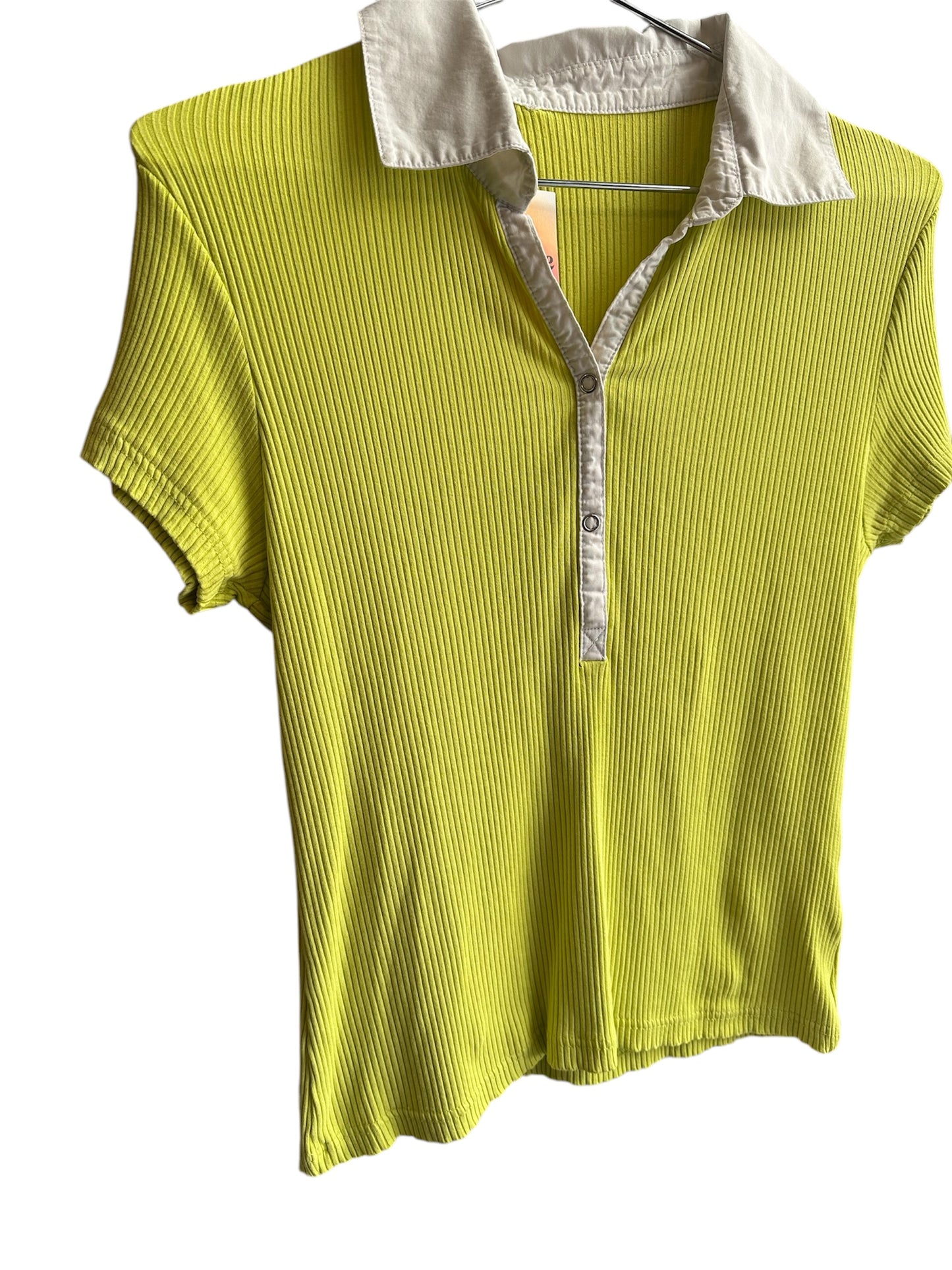 Top jaune citron