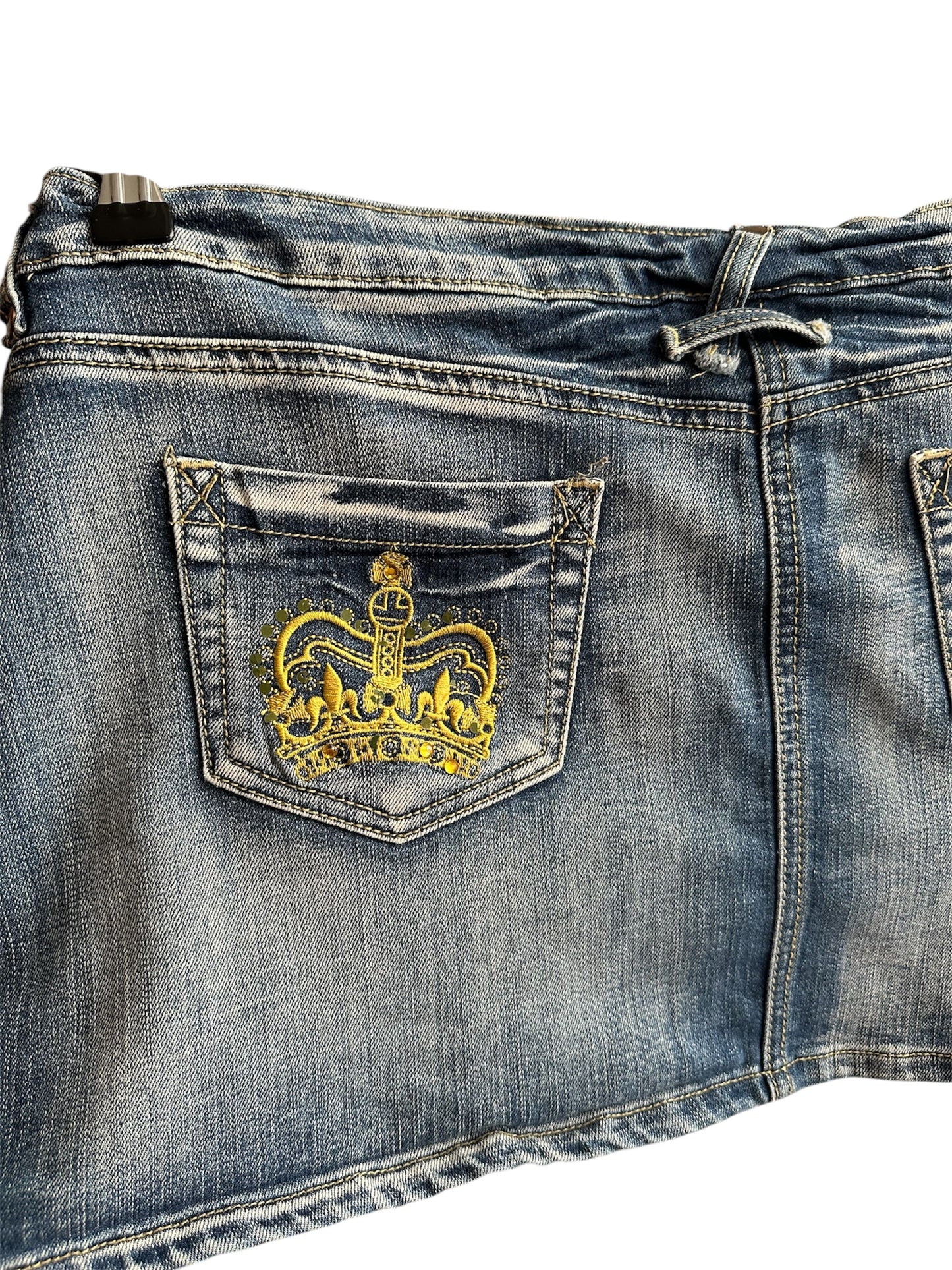 Mini jupe Y2K jean