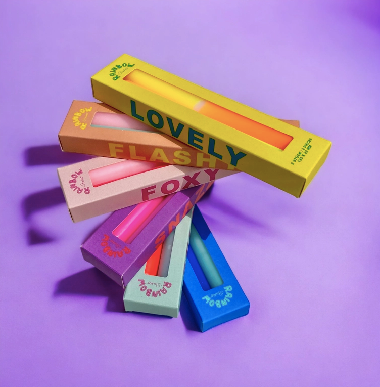 Bougies Rainbow Studio * SNAZZY