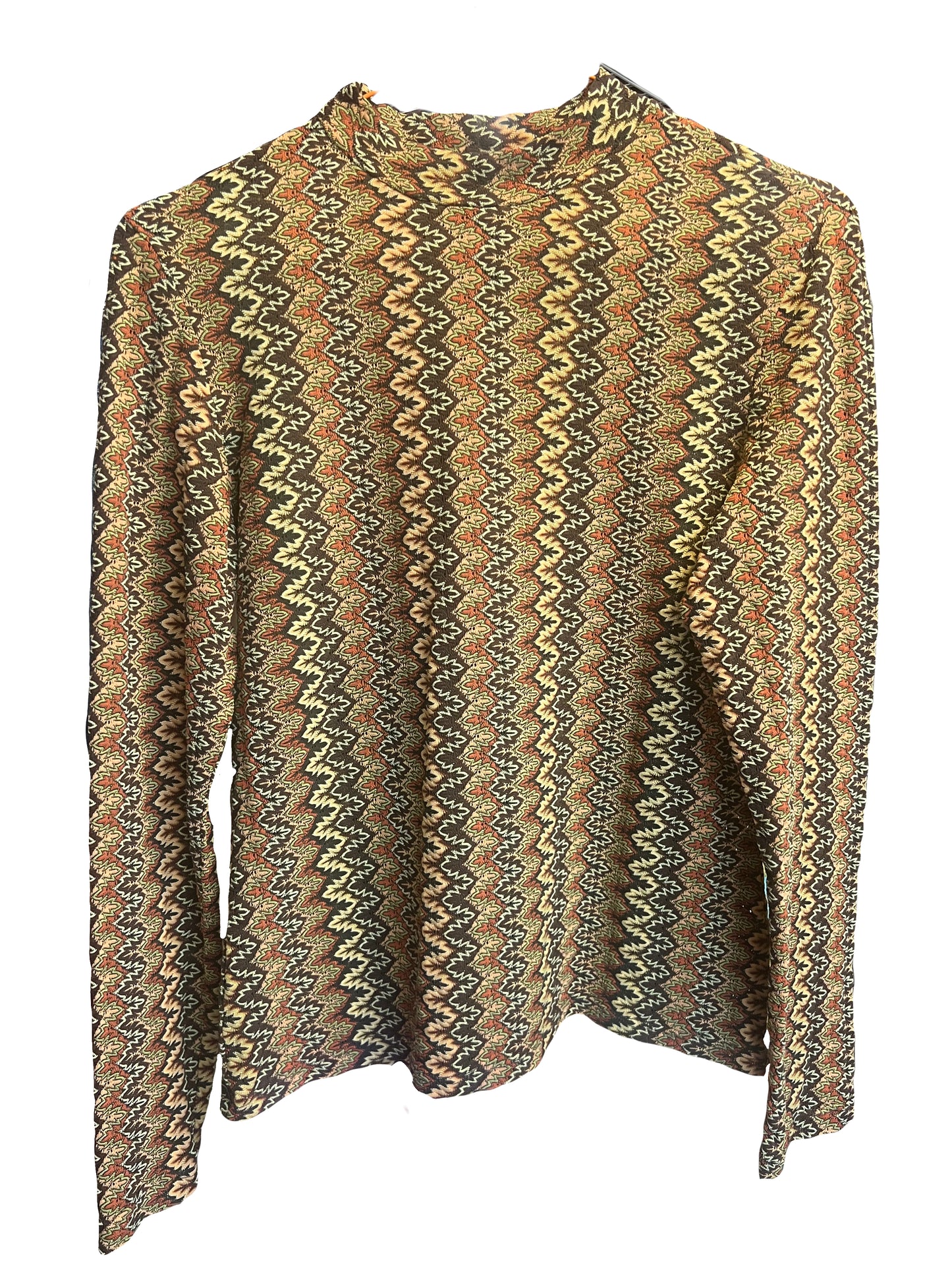 top à manches longues, de la marque Camaieu des années 90. A retrouver à la friperie Canaille Vintage à Bordeaux