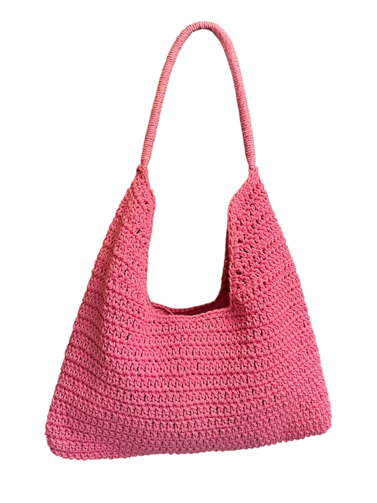 Sac crochet et sequins