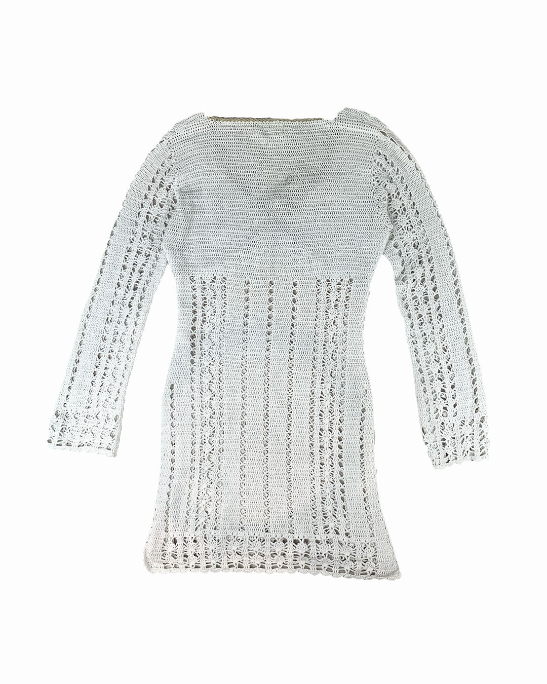 robe crochet festival Y2K vintage été