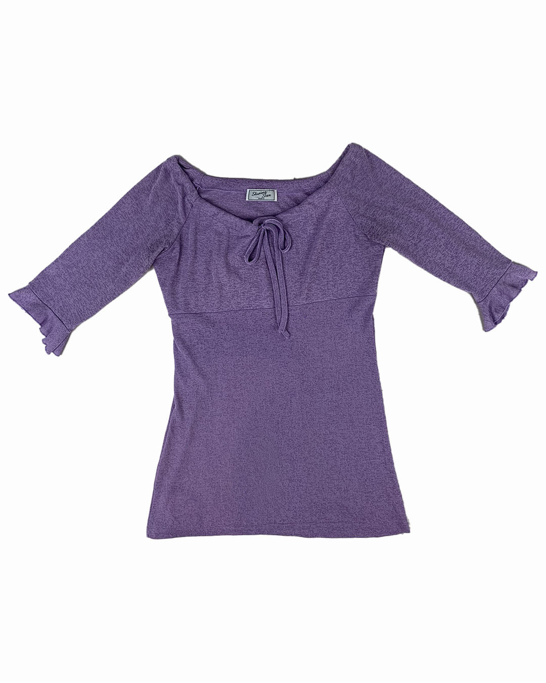 top violet Y2K friperie vintage
