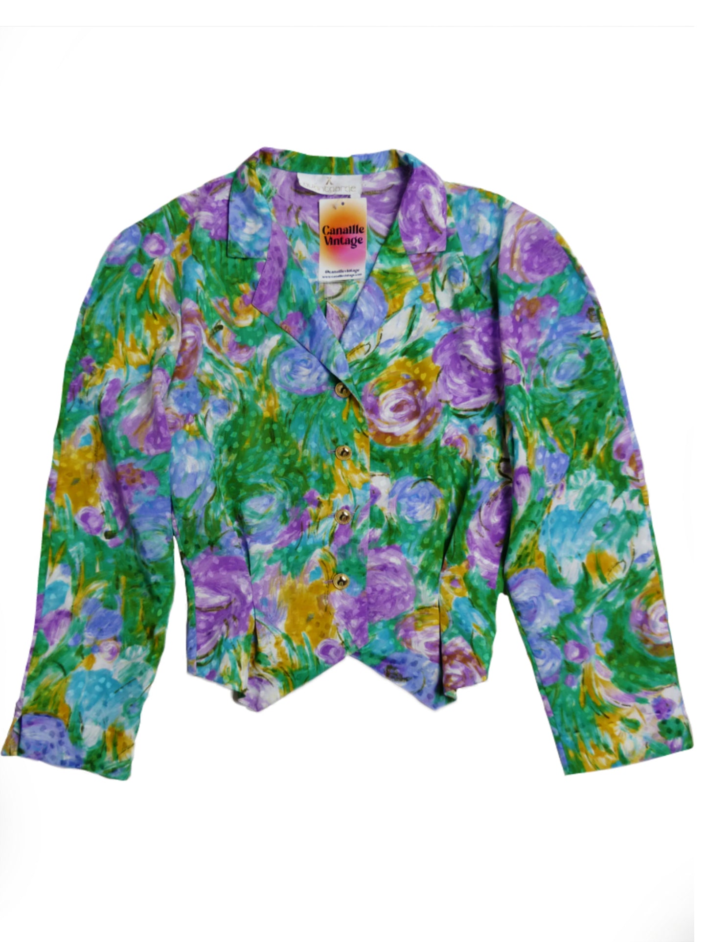 Chemise à fleurs Vintage