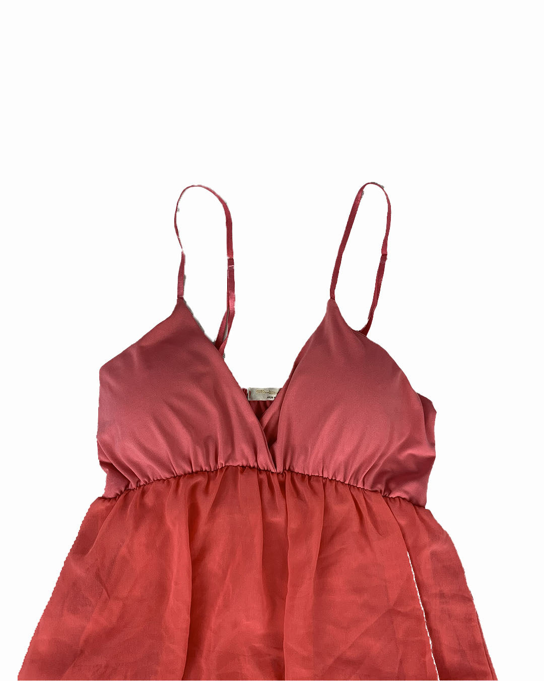 Robe à volants rose Y2K