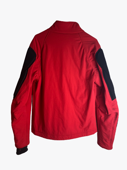 Veste kappa rouge et noire vintage