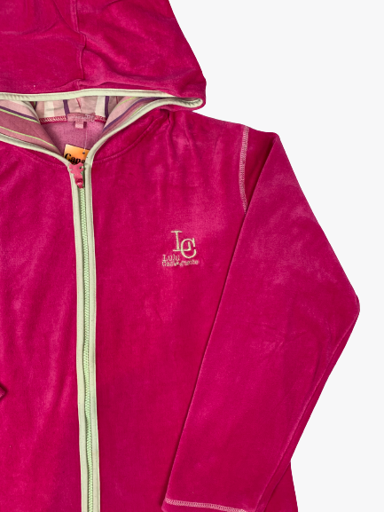 veste rose détail lulu castagnette