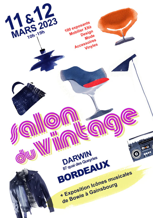 Salon du Vintage Bordeaux - 11 et 12 mars 2023