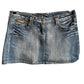 Mini jupe Y2K jean
