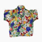 chemise vintage motifs fruits - friperie bordeaux