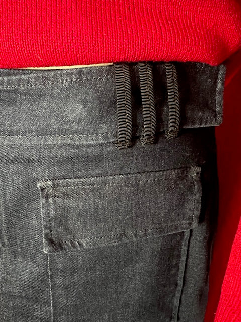 jupe en jean marque CopCopine - Canaille Vintage friperie située à Bordeaux Centre