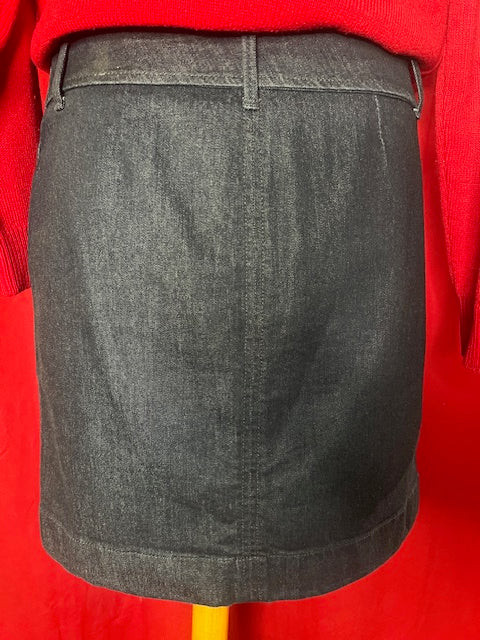 jupe en jean marque CopCopine - Canaille Vintage friperie située à Bordeaux Centre