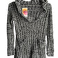 Pull femme avec capuche