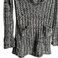 Pull femme avec capuche