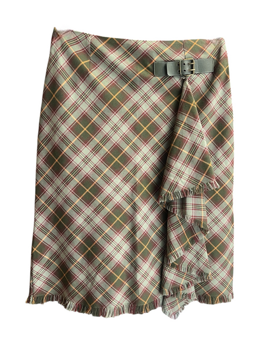 Jupe midi tartan Y2K