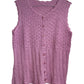 Top lilas en crochet
