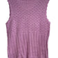 Top lilas en crochet