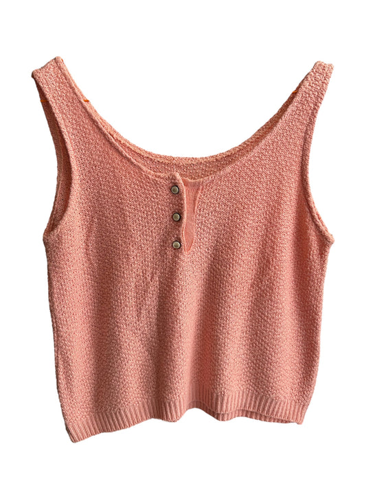 Débardeur maille corail