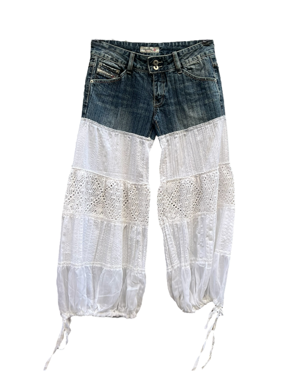Pantalon Jean / tissu Y2K