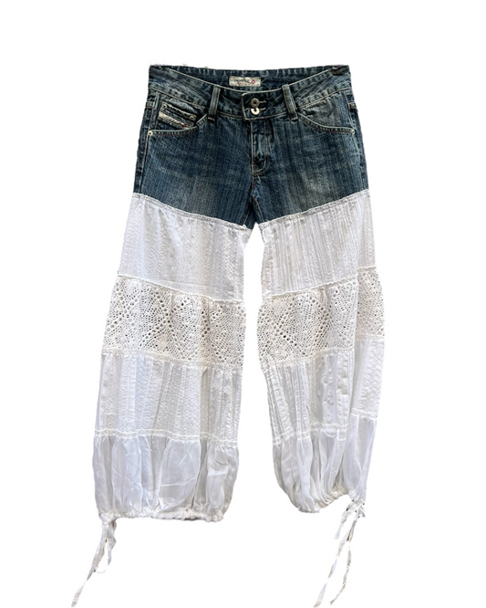 Pantalon Jean / tissu Y2K