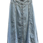 Jupe longue en jean