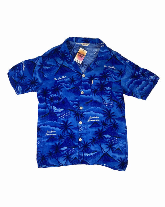 chemise vintage hawaiienne - friperie bordeaux