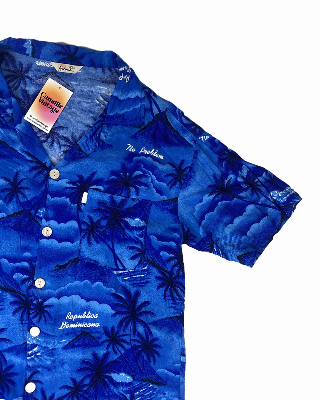chemise vintage hawaiienne