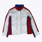 Veste bleue et rouge Y2K