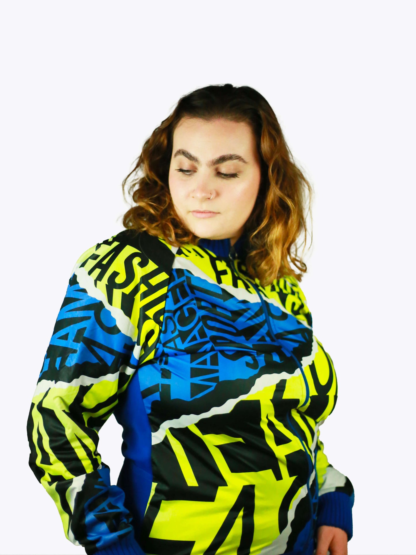 Veste cycliste portée
