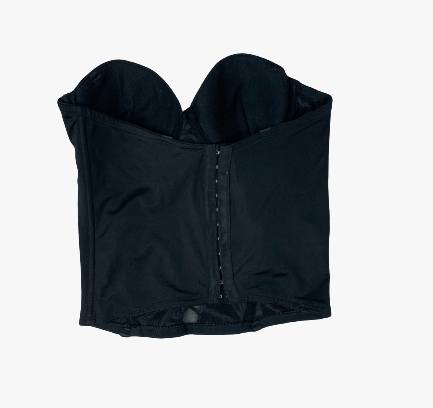 bustier noir vintage corset