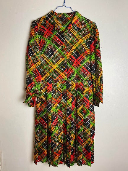 robe vintage colorée